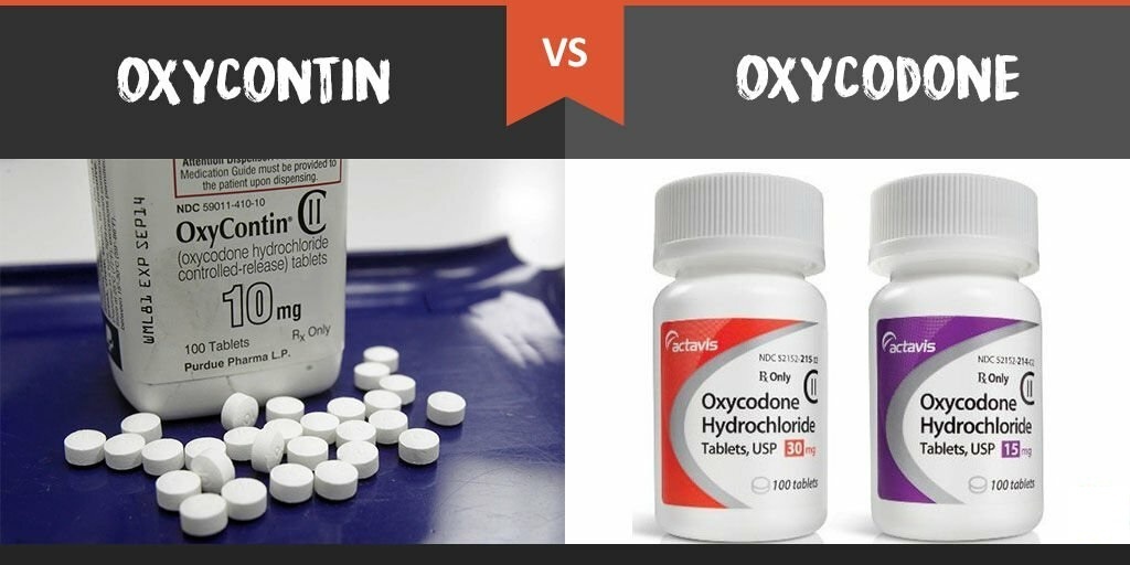 Which is Stronger – OxyContin Vs Oxycodone?