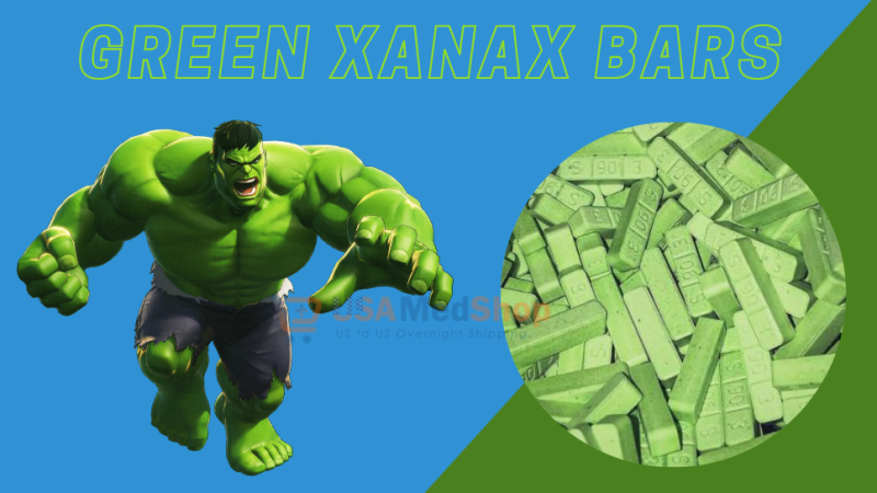 Green Xanax Bars S903