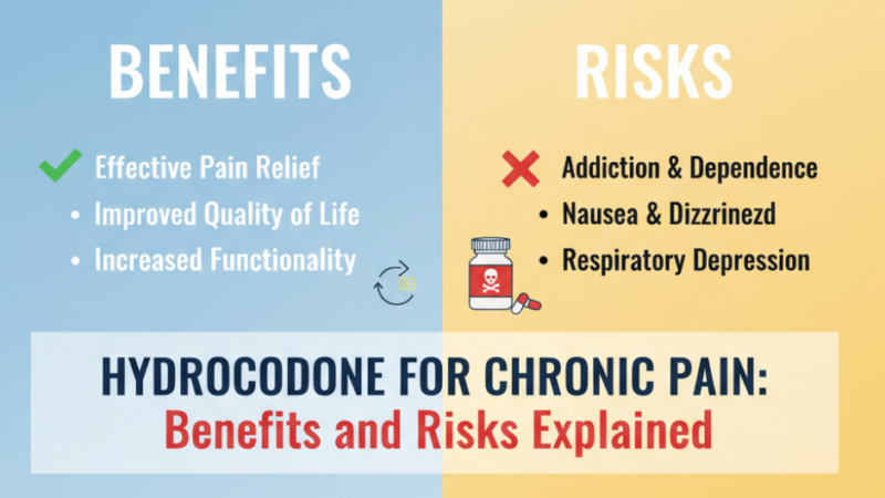 Hydrocodone for Chronic Pain: Benefits and Risks Explained